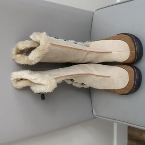 Privo Suede Tall Snow Boots